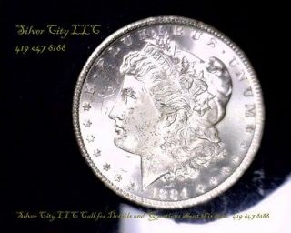 carson city morgan silver dollars in 1878 84