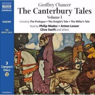 The Canterbury Tales by Geoffrey Chaucer 1995, CD, Unabridged