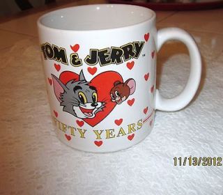   Displayable Only TOM & JERRY Cartoon Characters Fifty Years Mug