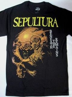   BENEATH THE REMAINS89 SOULFLY CAVALERA CONSPIRACY NEW BLACK T SHIRT