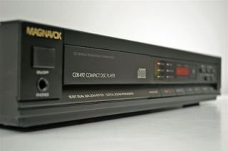 Magnavox Stereo Compact Disc CD Player CDB492 BK24