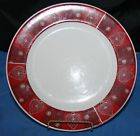 Royal Norfolk Greenbrier Int. Dinner Plate(s) Red Rim
