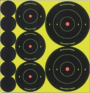   Shoot N C Small Target Assortment 1x130 2x90 3x60 Birchwood Casey