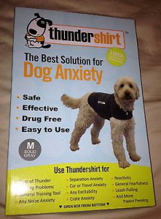 NEW Thunder Shirt Dog Anxiety Solid Gray XL X LARGE 65 110 lbs NEW IN 