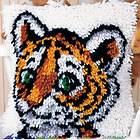 Tiger Cub Latch Hook Rug Kit   12 x 12   ART # P460   Free UK P&P