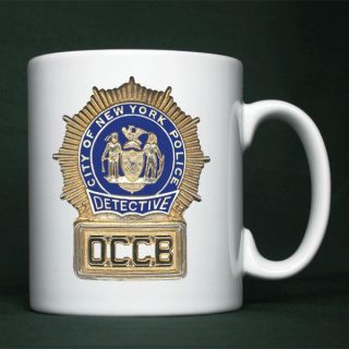 NYPD Detective Badge / Shield   Personalised Mug