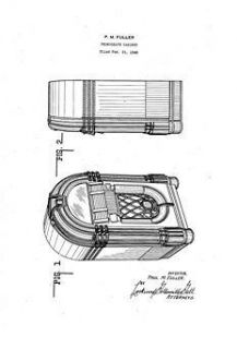 US Patent Office Fuller 1015 Wurlitzer Jukebox 1940s Patent Drawings