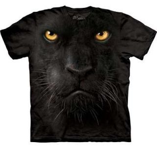 New PANTHER FACE Big Cat Zoo Wild Animal T Shirt S 3XL The Mountain 