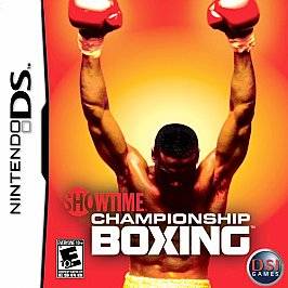 Showtime Championship Boxing Nintendo DS, 2007