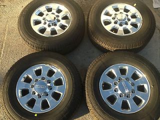   Rims and Tires Set 2500HD 3500 HD GM Chevy Rims Wheels and Tires 18