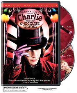 Charlie and the Chocolate Factory DVD, 2005, 2 Disc Set, Widescreen 