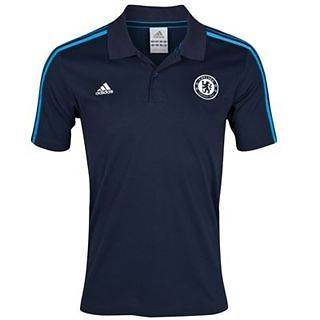Mens Chelsea FC Authentic Polo Shirt 2012 2013   Size S M L XL XXL 