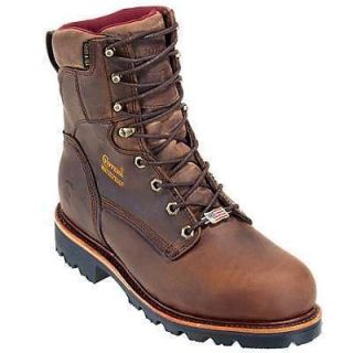 Mens Chippewa 29416 8 Crazy Horse Waterproof Insulated Work Boots 6E 