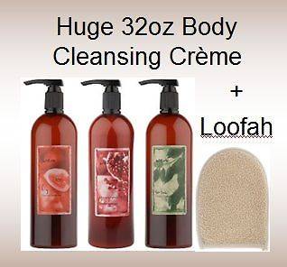   CLEANSING CREME CREAM 32oz with Loofah by Chaz Dean Choose your scent