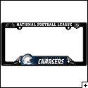 San Diego Chargers Plastic License Plate Frame