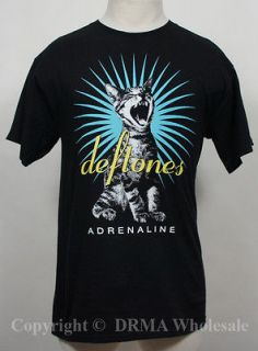 Authentic DEFTONES Adrenaline Cat T SHIRT S M L XL XXL NEW