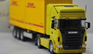 50 UH SCANIA R580 DHL Container Truck Model