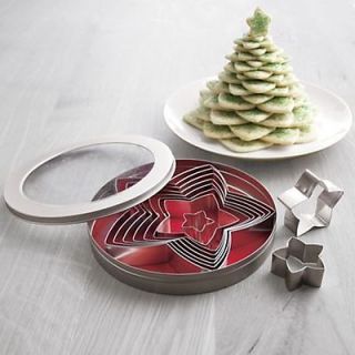 Xmas,Christmas​,Star Tree cookie cutters set, 3D Christmas Tree,Star 