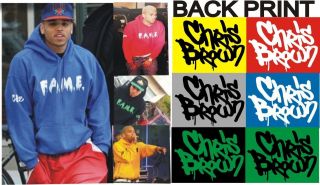 CHRIS BROWN FAME F.A.M.E RNB POP HOODIE ALL SIZES & COLOR SHIP 