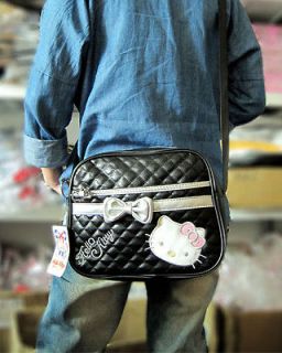Hot Bow Hellokitty Purse Lady Shopping Cute Shoulder Bag Pu Leather 