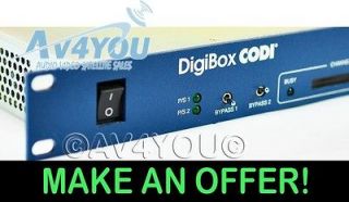 Chyron DigiBox EAS 64 Codi Single Channel Character Generator CG SDI
