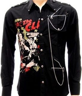 The Clash punk rock band Ska Shirt Long Sleeve Sz XL