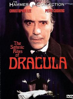 The Satanic Rites of Dracula DVD, 1998, Contains Original Uncut 