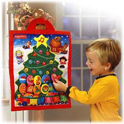 NEW  FISHER PRICE LITTLE PEOPLE CHRISTMAS COUNTDOWN CALENDAR