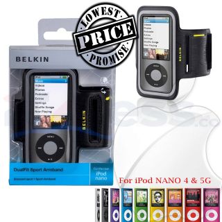 Belkin Dual Fit Armband ipod nano 5g new f8z514cw064 cheapest online