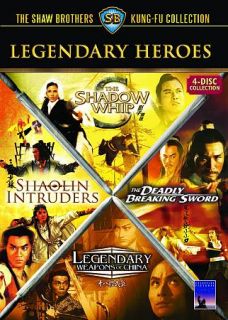 Legendary Heroes Shaw Brothers Box Set DVD, 2009, 4 Disc Set