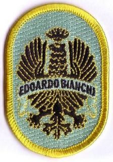 BIANCHI BICYCLE EMBROIDERED CELESTE PATCH CREST VINTAGE BIKE CYCLING