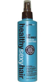 Healthy Sexy Hair Soy Tri Wheat Leave In Conditioner 8.5 oz.   NEW 