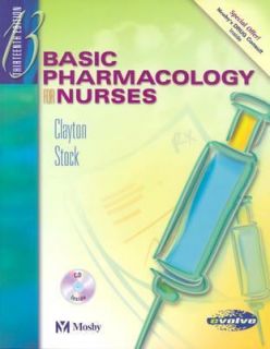 Basic Pharmacology for Nurses by Bruce D. Clayton and Yvonne N. Stock 