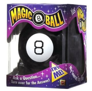 Magic 8 Ball Eight Mattel Games Original Has All The Answers
