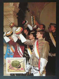 fencing sword musketeer costume maximum card Austria 1983