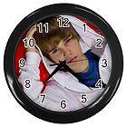 Justin Bieber Wall Clocks 3 Frame Colors