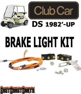 Club Car 1982 up Golf Cart Street Legal Brake Light Switch Kit
