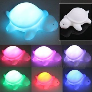 Tortoise Turtle 7 Color Change LED Night Light Lamp Kid