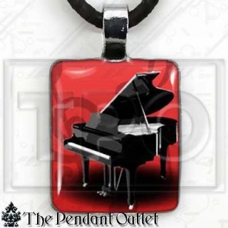 Baby Grand Piano Player Jazz Classical Music Note Teacher Charm 