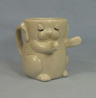 Fitz & Floyd Coffee Tea Cup Mug Puppy Love 10oz 1977