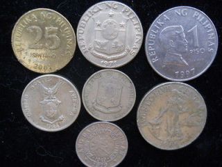 Philippines 1944 5 centavos centimos piso 7 coin lot