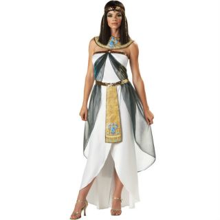 Deluxe Cleopatra Egyptian Costume Dress Set Fancy Party Halloween @ 