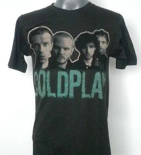COLDPLAY INDIE ROCK T SHIRT BLACK SIZE Large