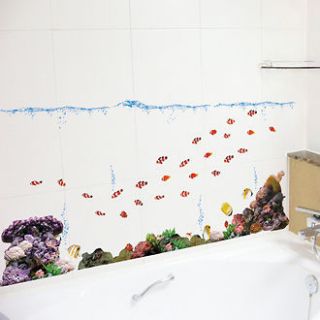 Wall Deco Sticker TROPICAL FISH 201 SS58232   S