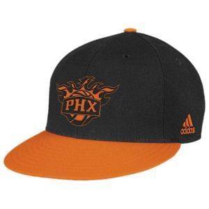 New ADIDAS NBA Phoenix Suns Vibe Snapback Hat Cap Flat Brim NWT