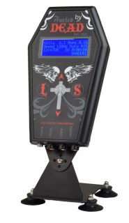 COFFIN Digital DUAL Tattoo Power Supply Compact Unit Hurricane LCD US 