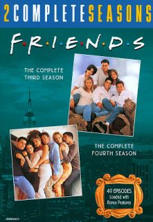 Friends The Complete Third and Fourth Seasons DVD, 2011, 8 Disc Set 