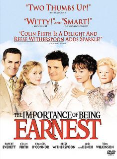 Importance of Being Earnest DVD, 2002