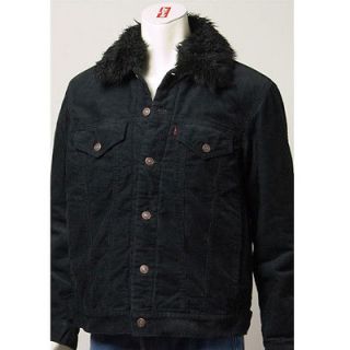   LEVIS Mens Sherpa Lining Denim and Corduroy Trucker Jackets 4style