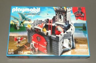 Playmobil Dragon Knights Castle 5979 Construction Toy Set Knights NEW